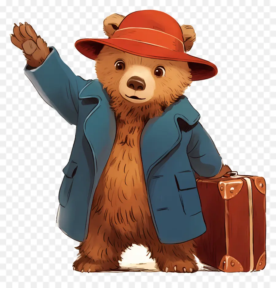 Paddington，Ours De Dessin Animé PNG