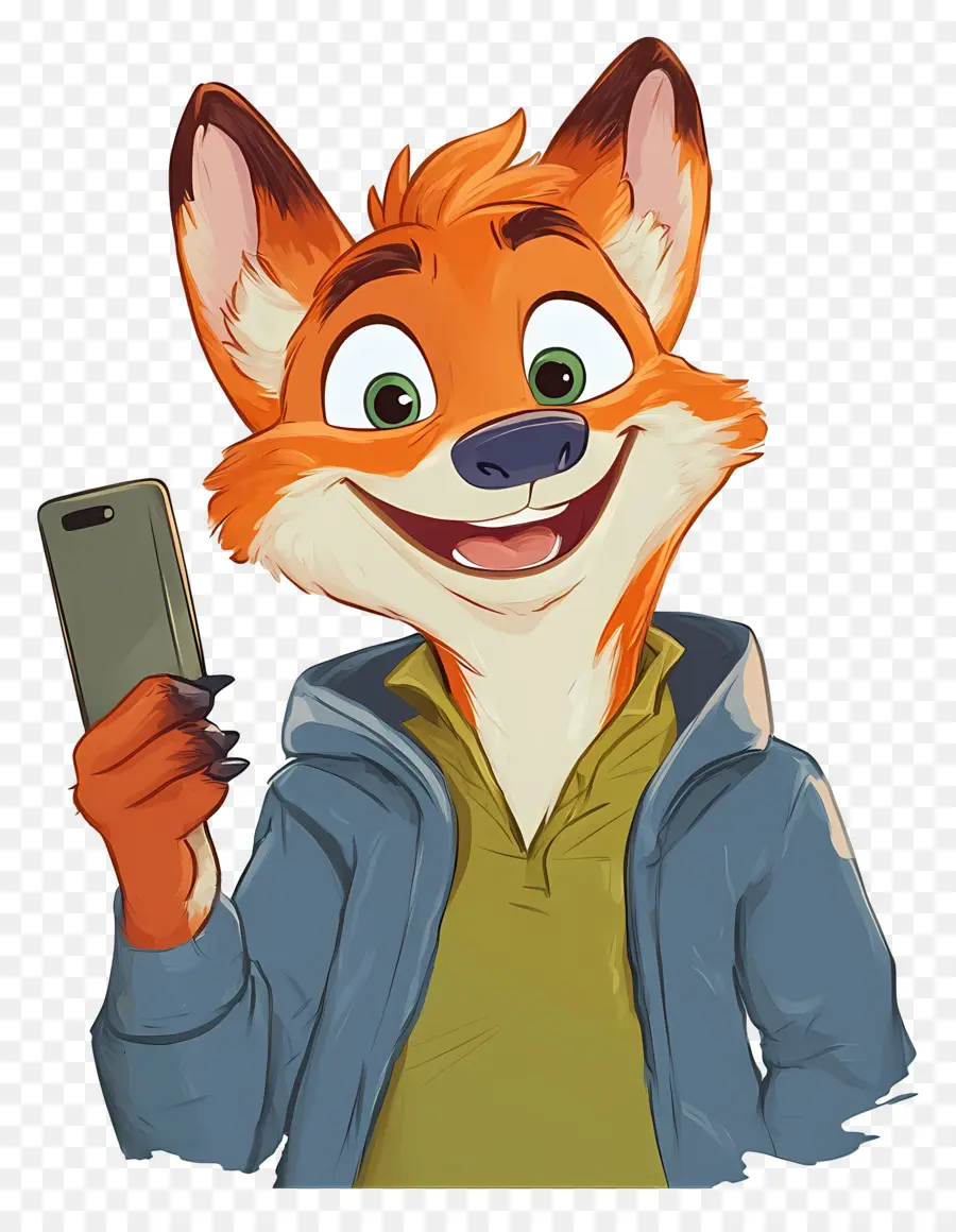 Nick Wilde，Renard De Dessin Animé PNG