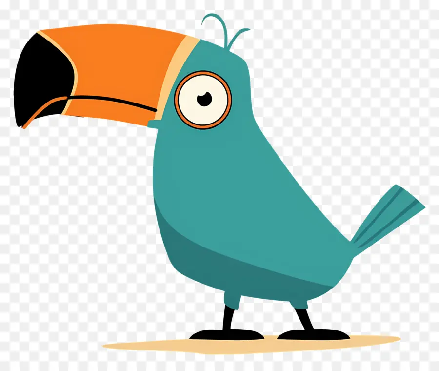 Toucan De Dessin Animé，Toucan Bleu PNG