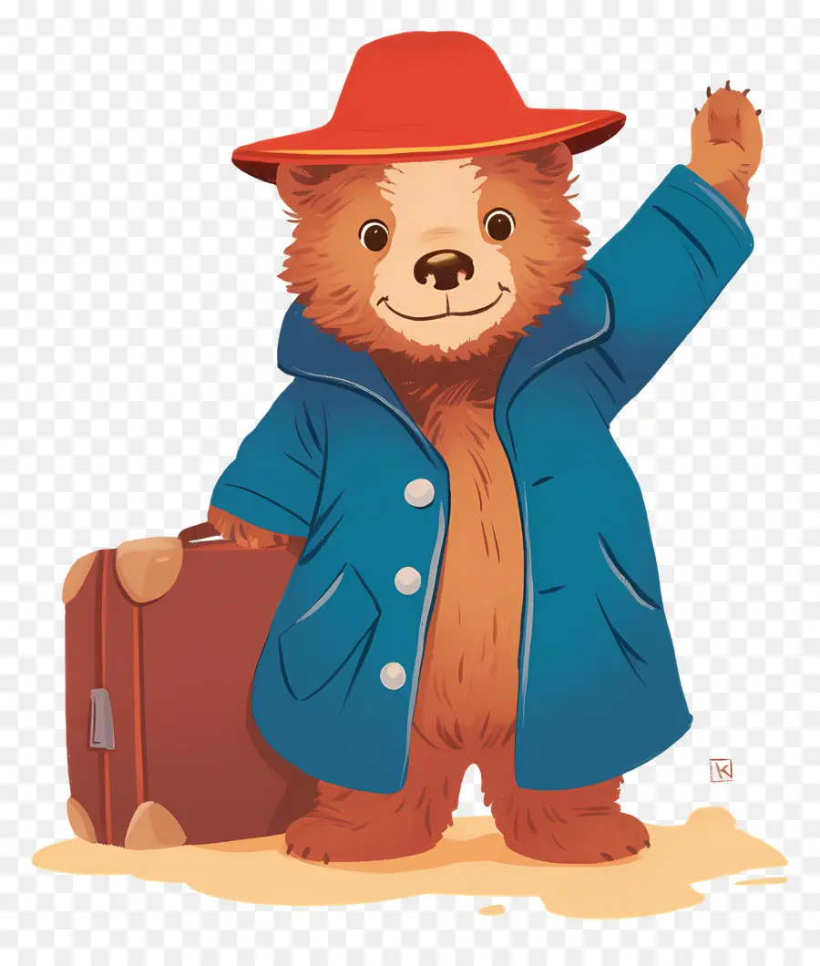 Paddington，Ours De Dessin Animé PNG