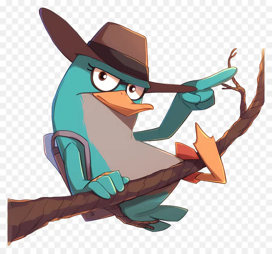 Perry L'ornithorynque，Agent Ornithorynque PNG