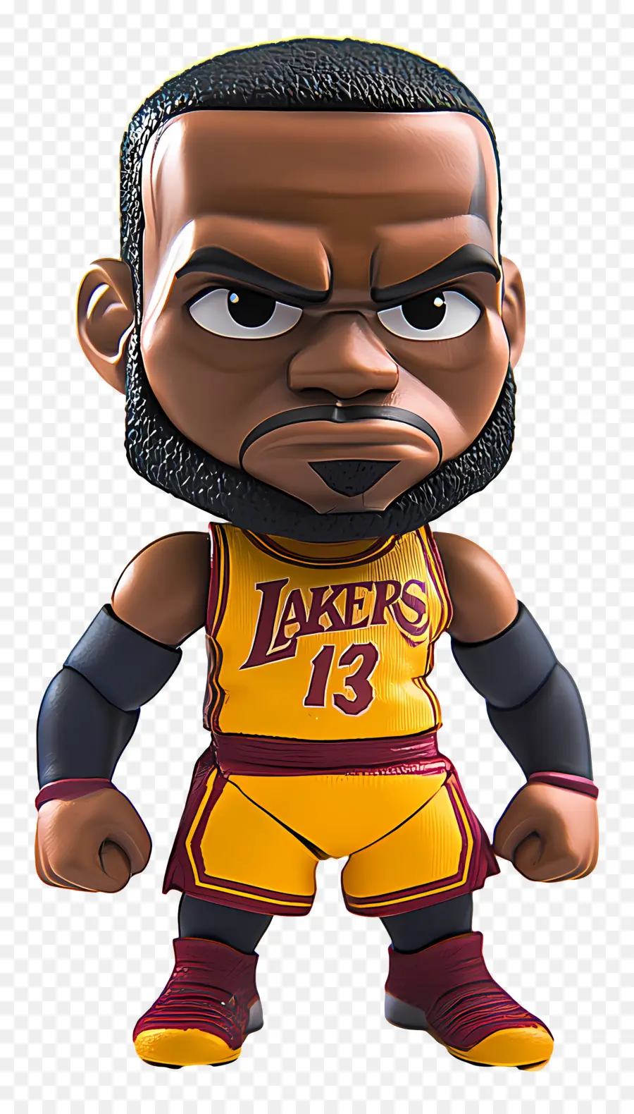 Lebron James，Personnage Chibi PNG