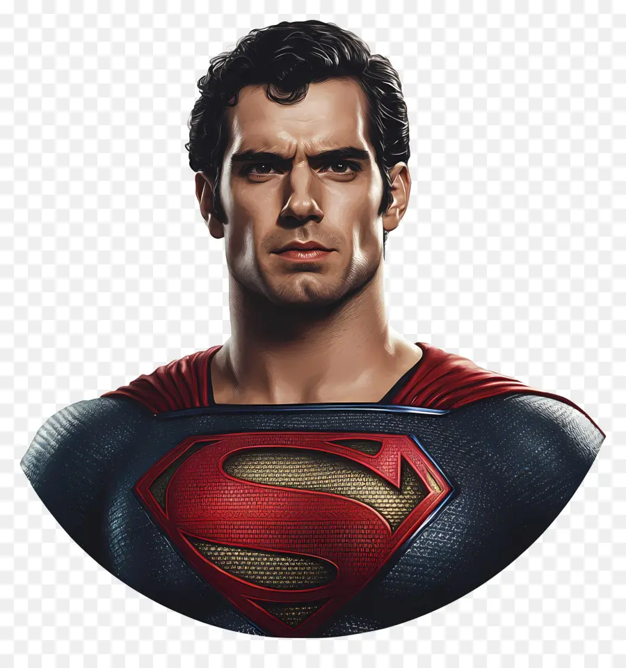 Superman，Buste De Super Héros PNG