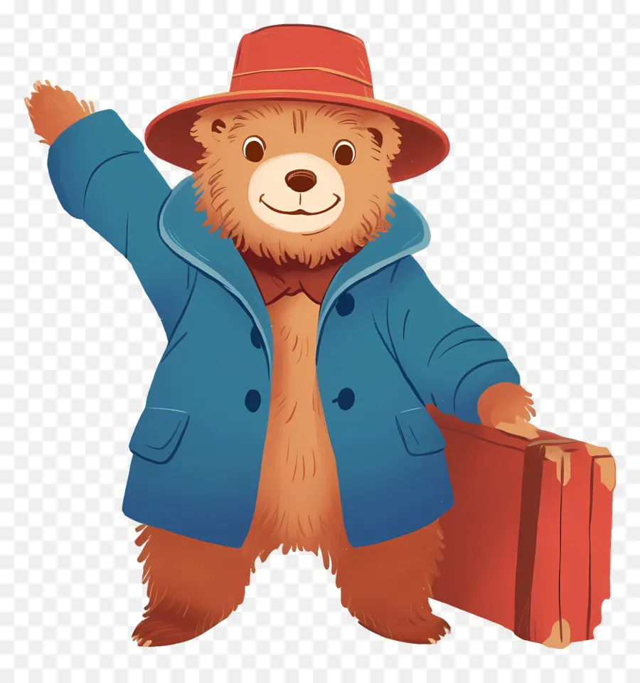 Paddington，Ours De Dessin Animé PNG