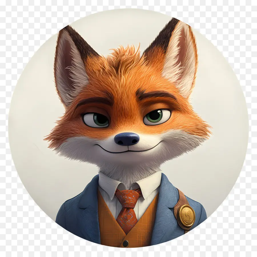 Nick Wilde，Renard De Dessin Animé PNG