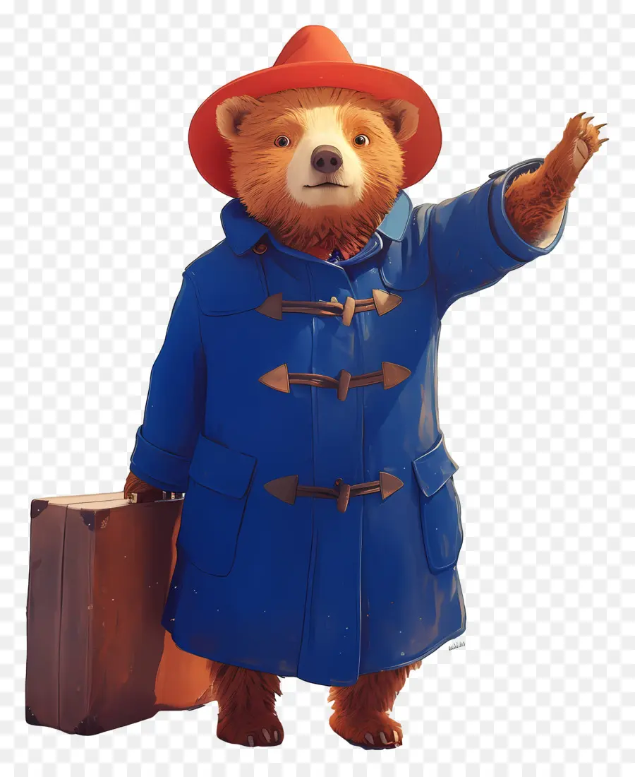 Paddington，Ours De Dessin Animé PNG