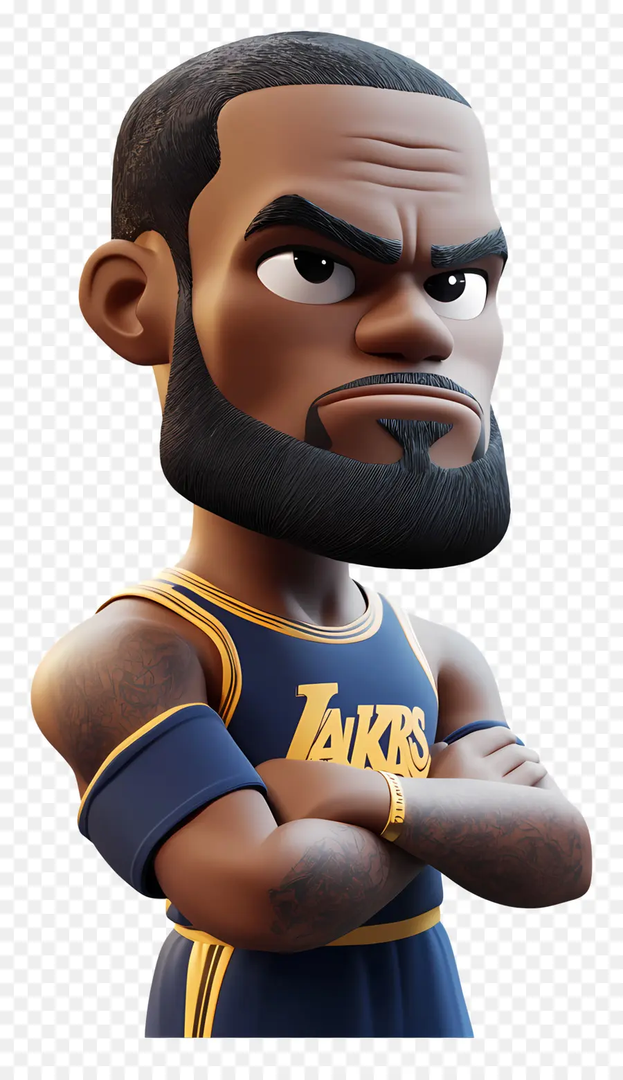 Lebron James，Dessin Animé De Joueur De Basket Ball PNG