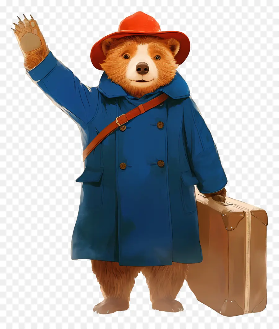 Paddington，Ours De Dessin Animé PNG