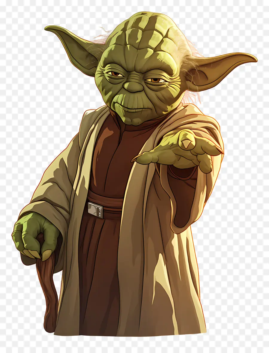 Yoda，Guerres Des étoiles PNG