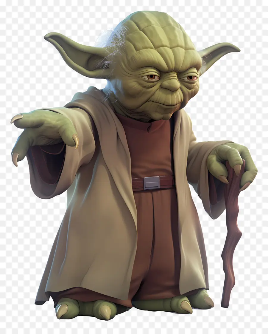 Yoda，Extraterrestre Sage Et Vert PNG