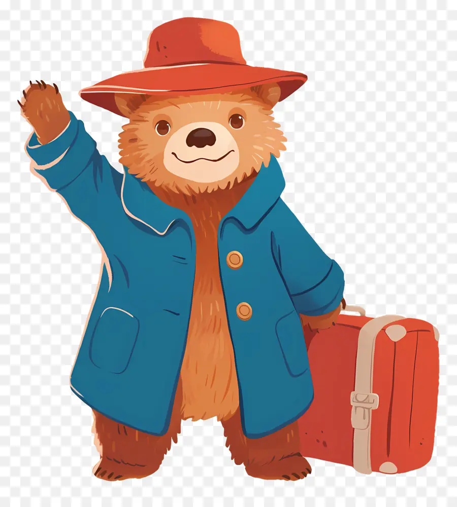 Paddington，Ours De Dessin Animé PNG