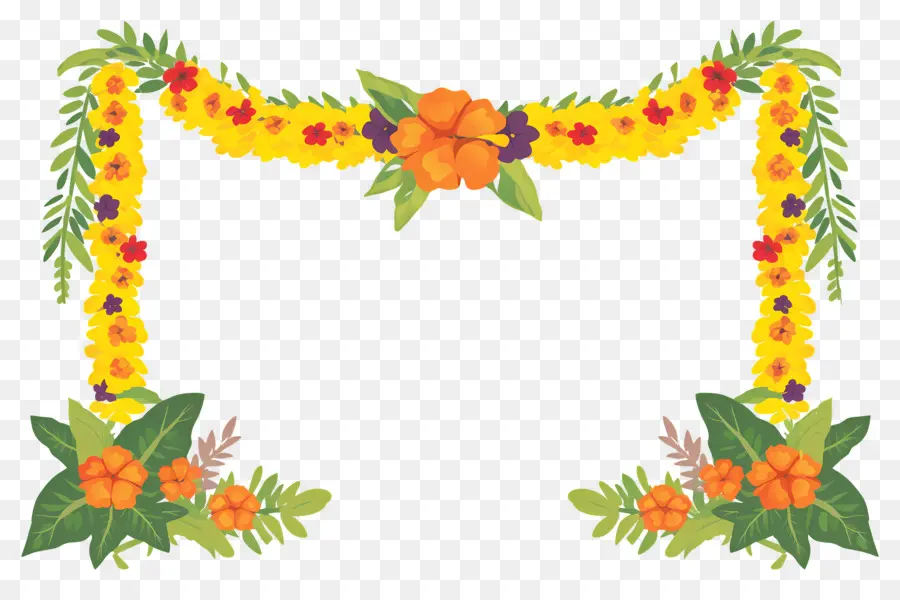 Guirlande De Fleurs，Arche Florale PNG