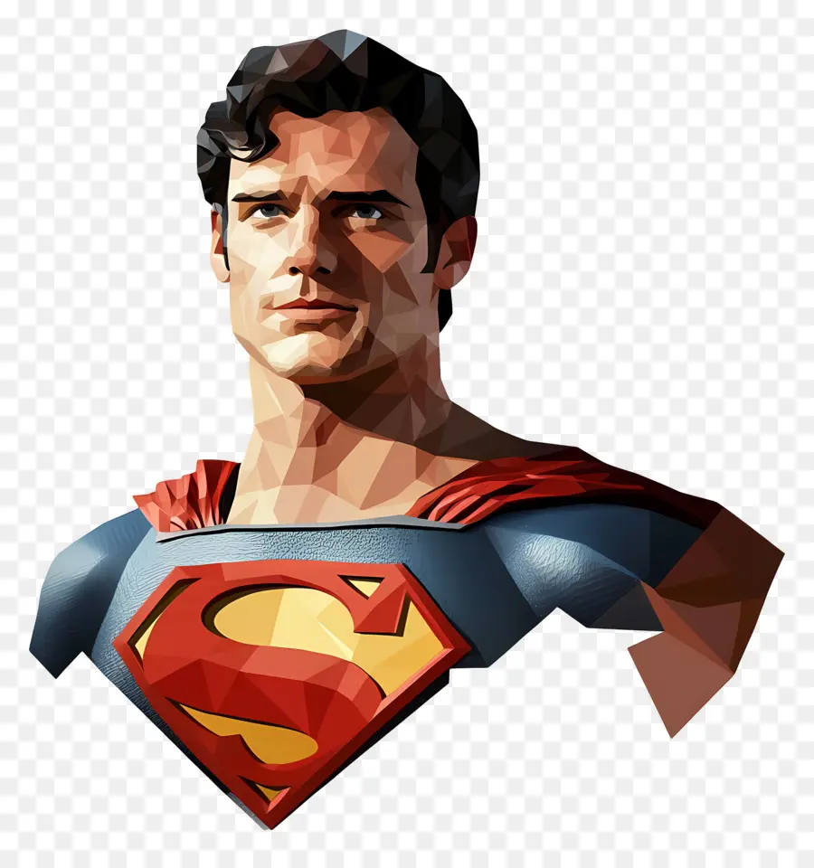 Superman，Buste De Super Héros PNG