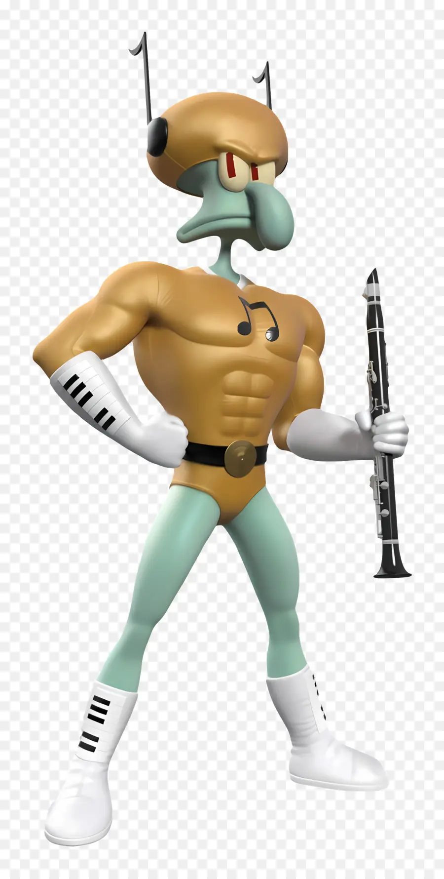 Tentacules De Calmar，Super Héros Squidward PNG