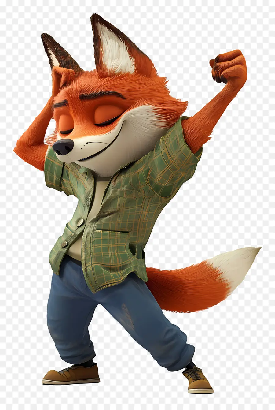 Nick Wilde，Renard De Dessin Animé PNG