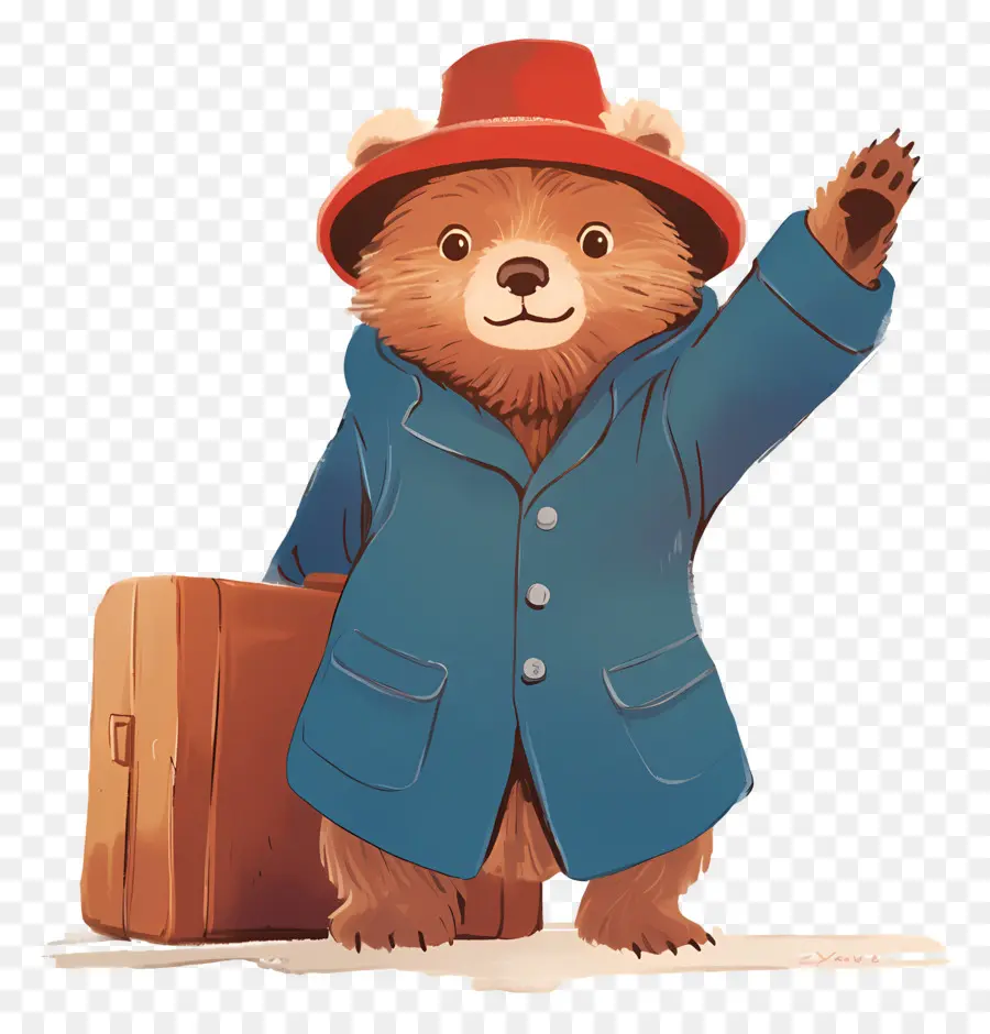 Paddington，Ours De Dessin Animé PNG