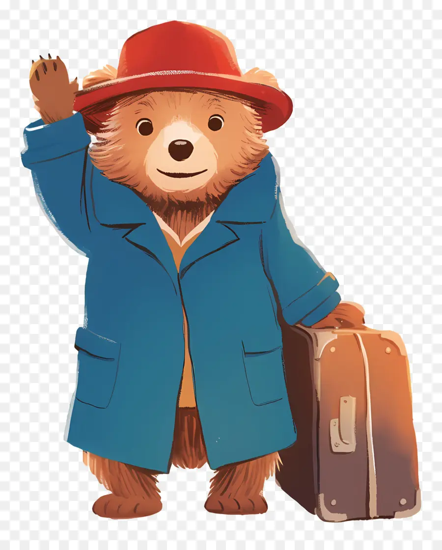 Paddington，Ours De Dessin Animé PNG