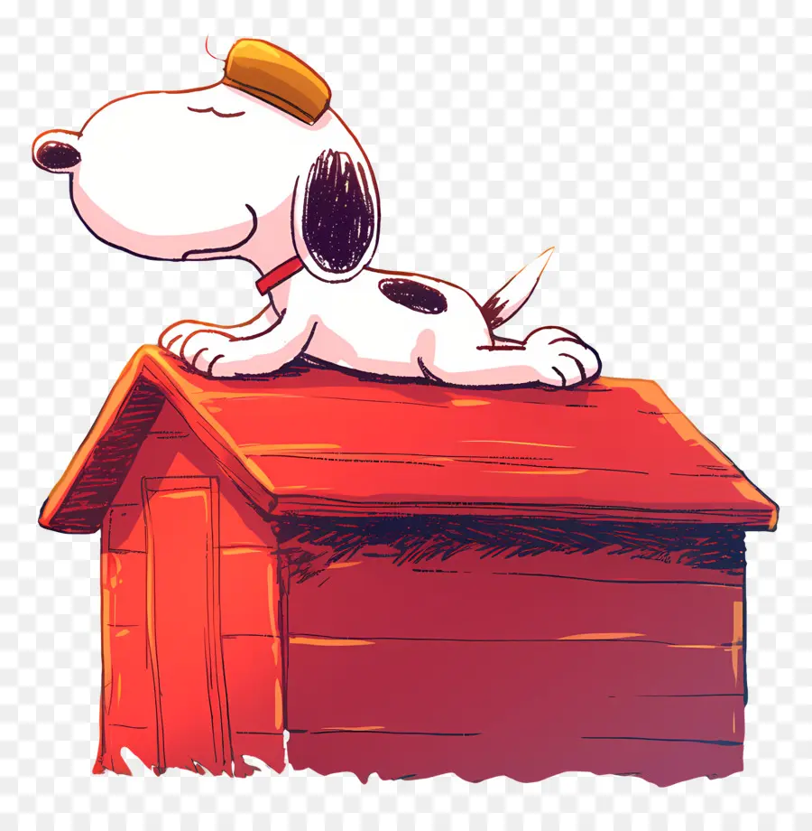 Snoopy Dort，Chien De Dessin Animé PNG