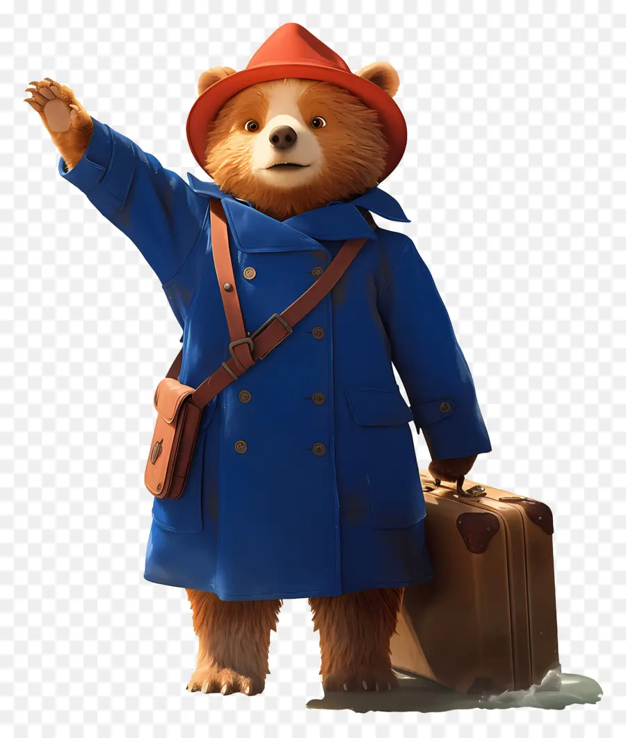 Paddington，Ours De Dessin Animé PNG