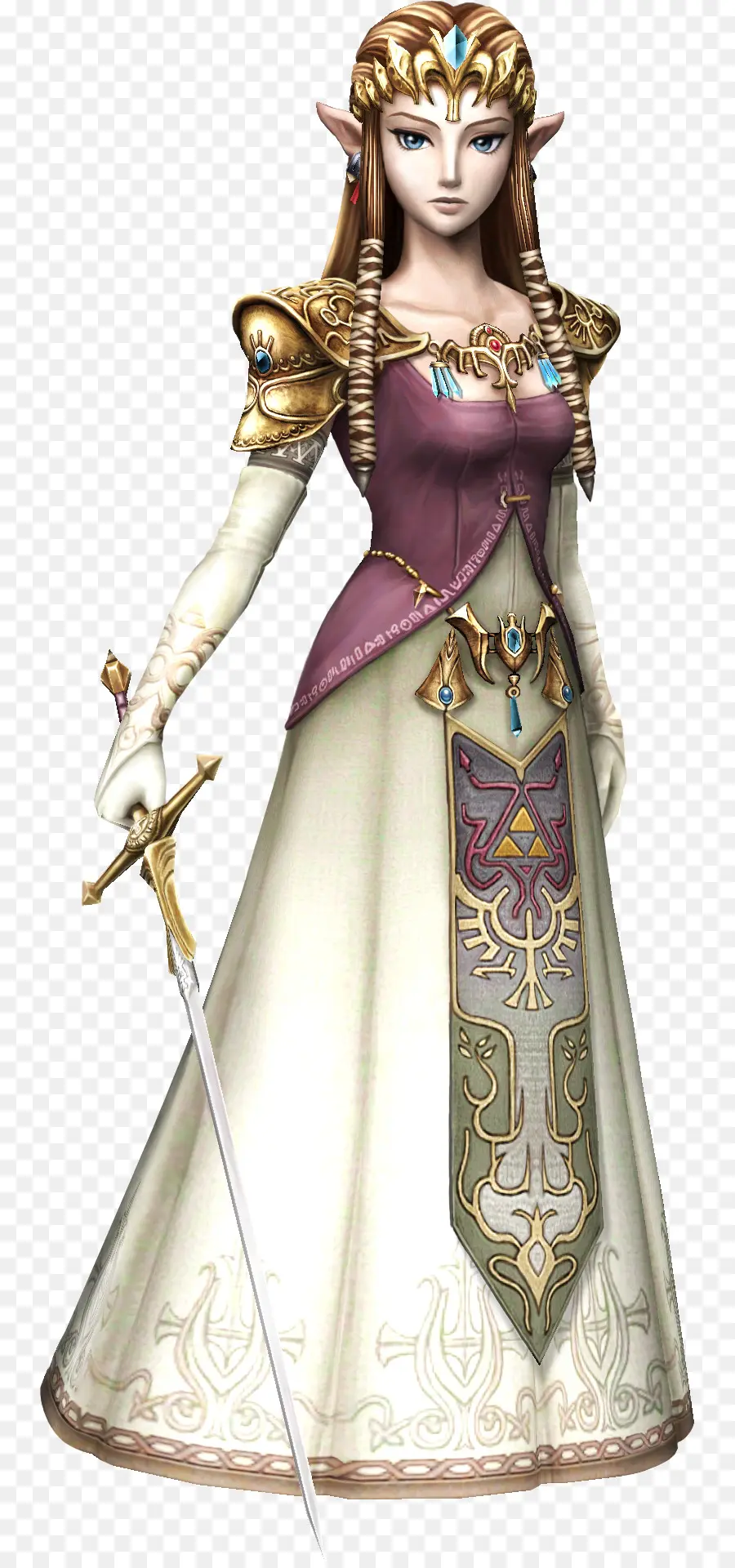 Princesse Zelda，Princesse Elfe PNG