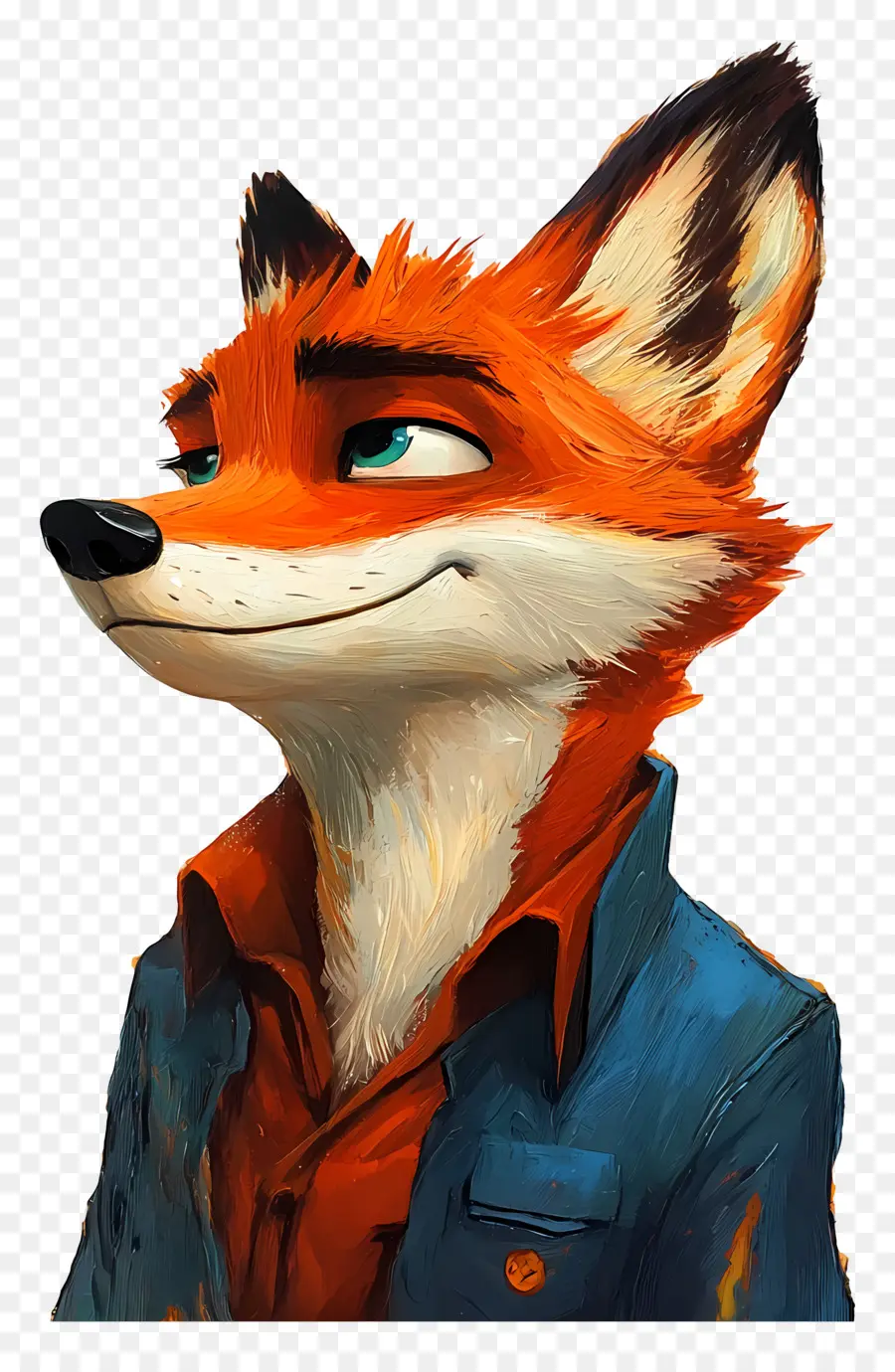 Nick Wilde，Renard De Dessin Animé PNG