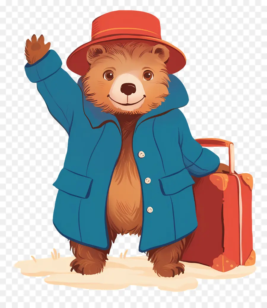 Paddington，Ours De Dessin Animé PNG