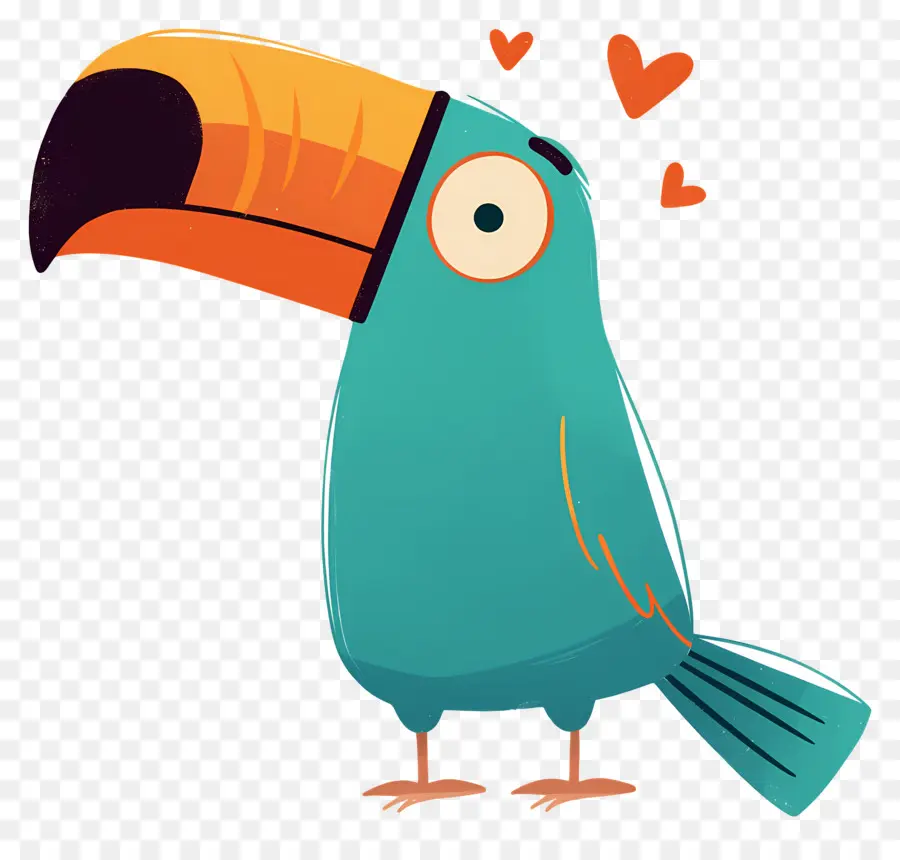 Toucan De Dessin Animé，Toucan Bleu PNG