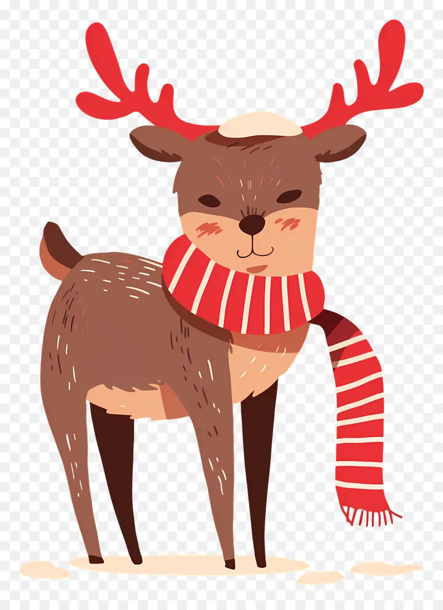 Cerf De Noël，Renne PNG