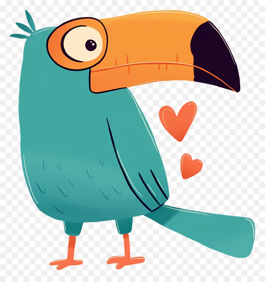 Toucan De Dessin Animé，Toucan Bleu PNG