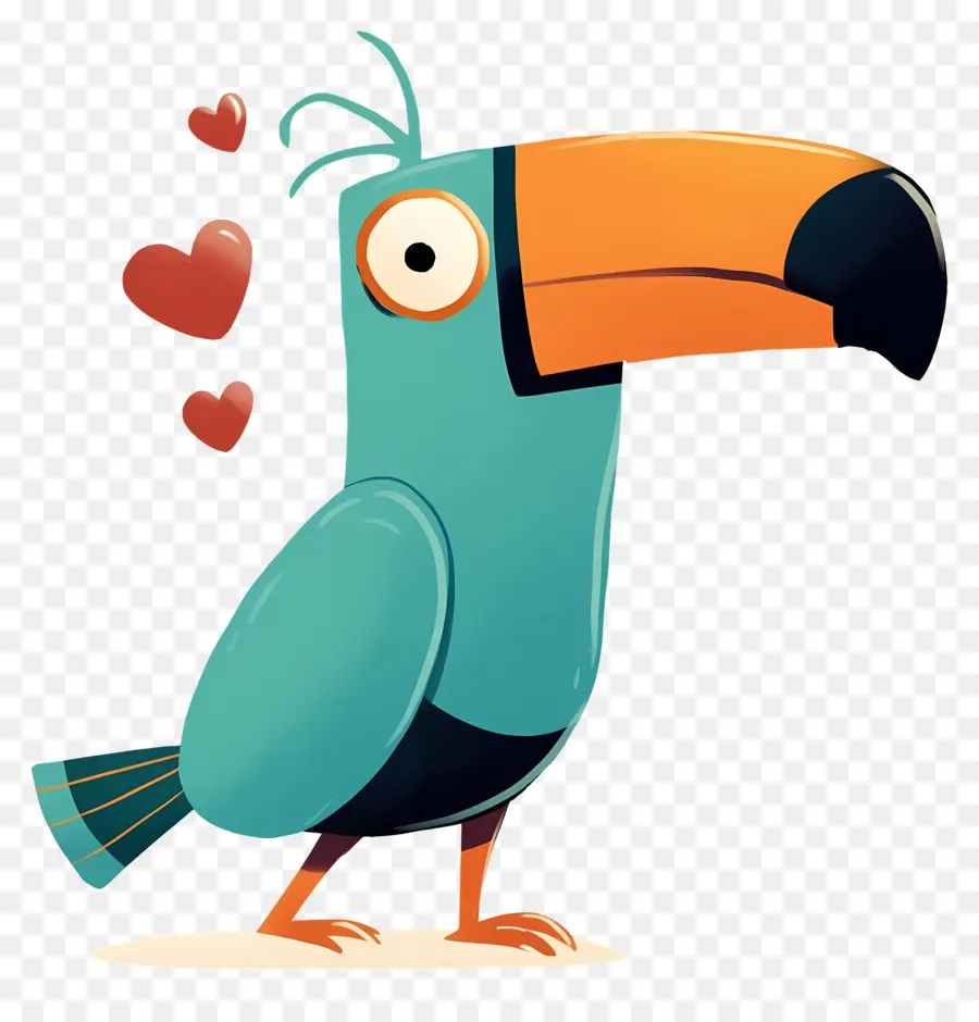 Toucan De Dessin Animé，Toucan Bleu PNG