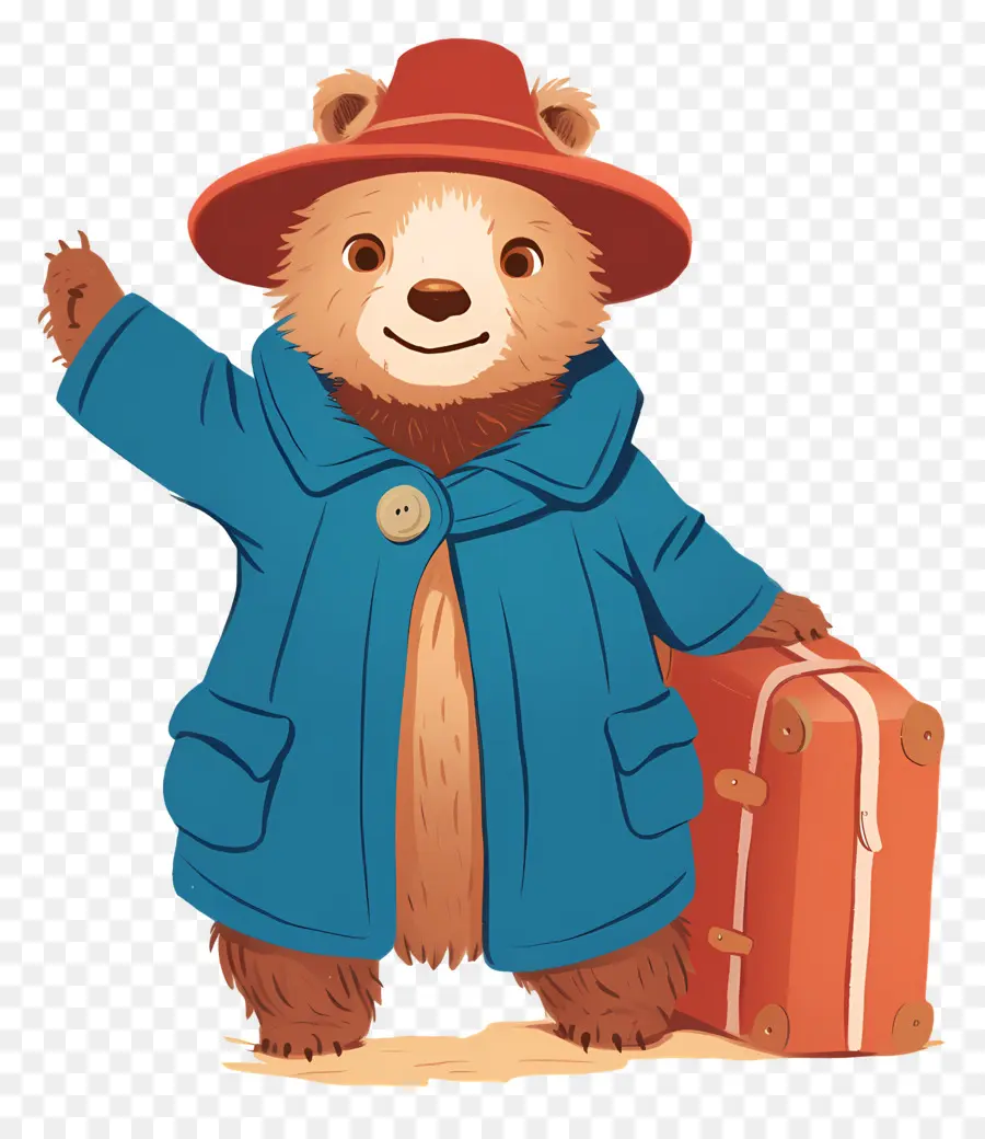 Paddington，Ours De Dessin Animé PNG