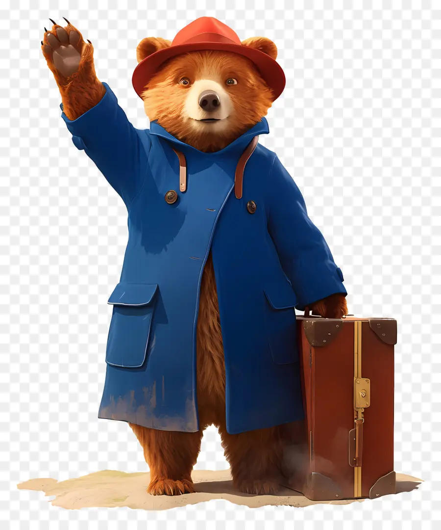 Paddington，Ours De Dessin Animé PNG