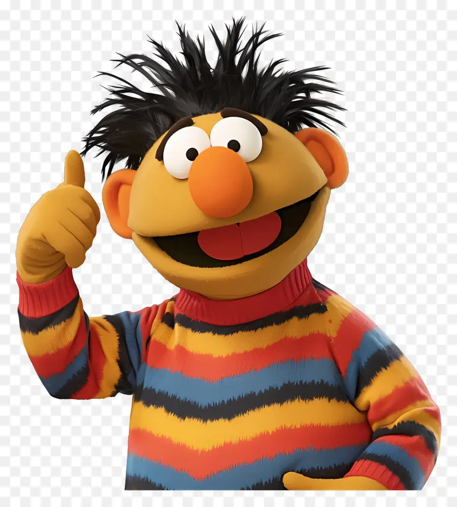 Ernie，Personnage De Dessin Animé PNG