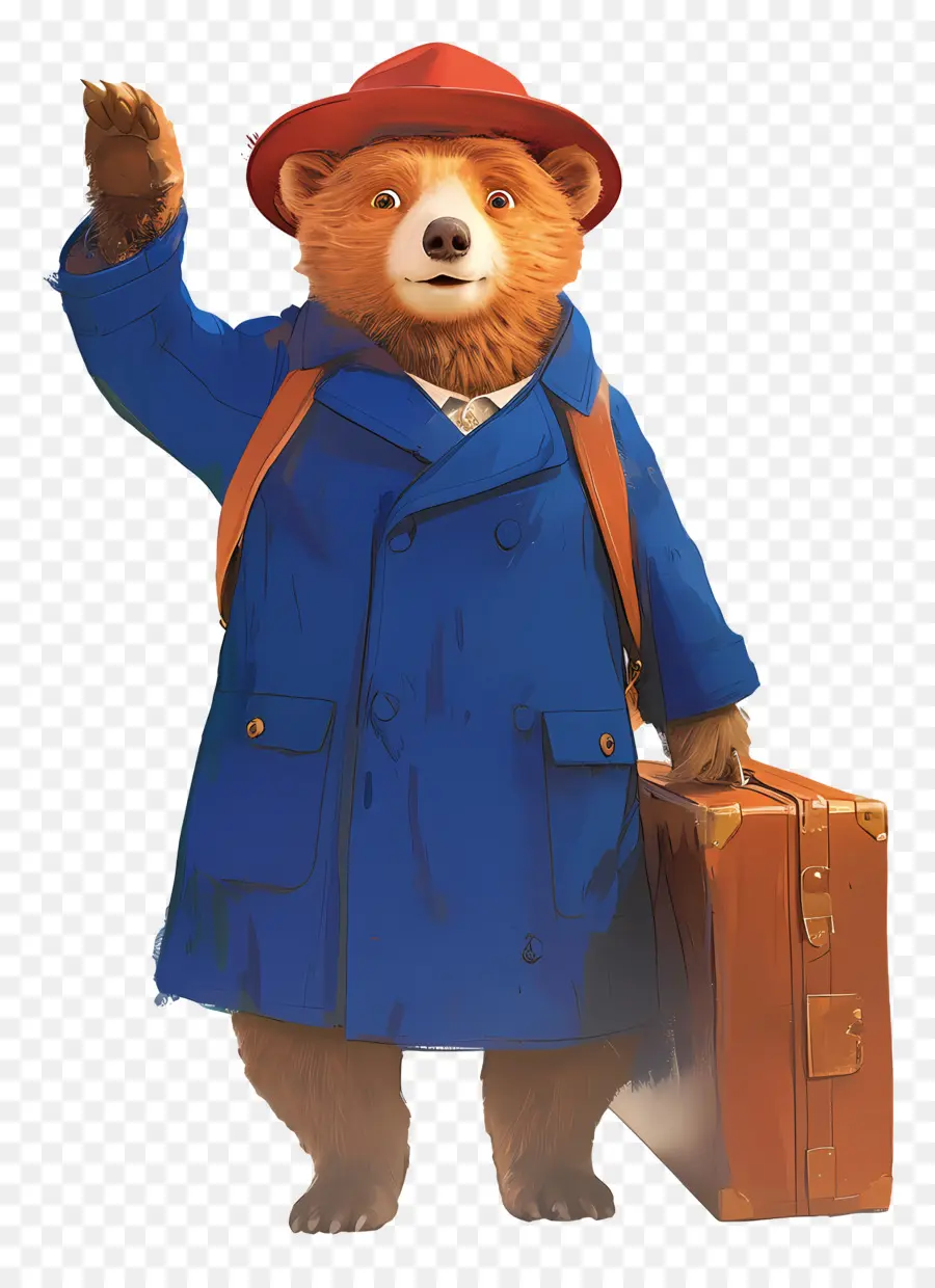 Paddington，Ours De Dessin Animé PNG