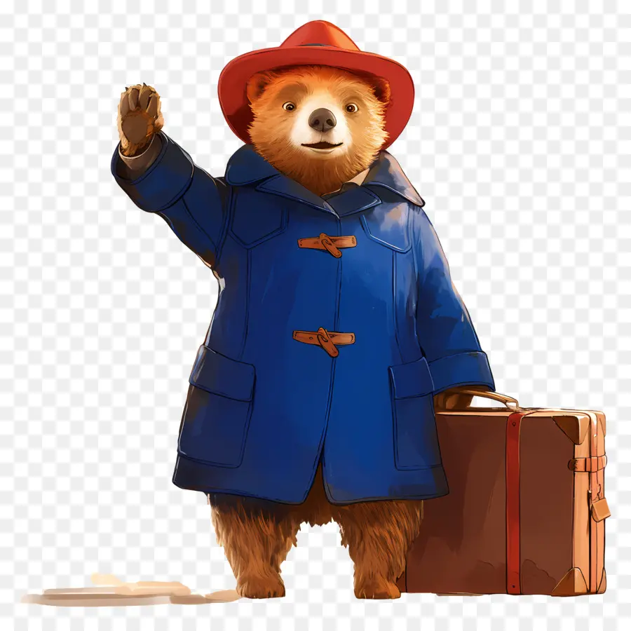 Paddington，Ours De Dessin Animé PNG