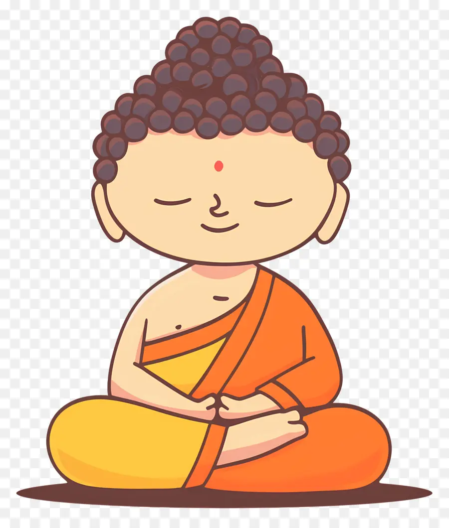 Bouddha，Bouddha De Dessin Animé PNG