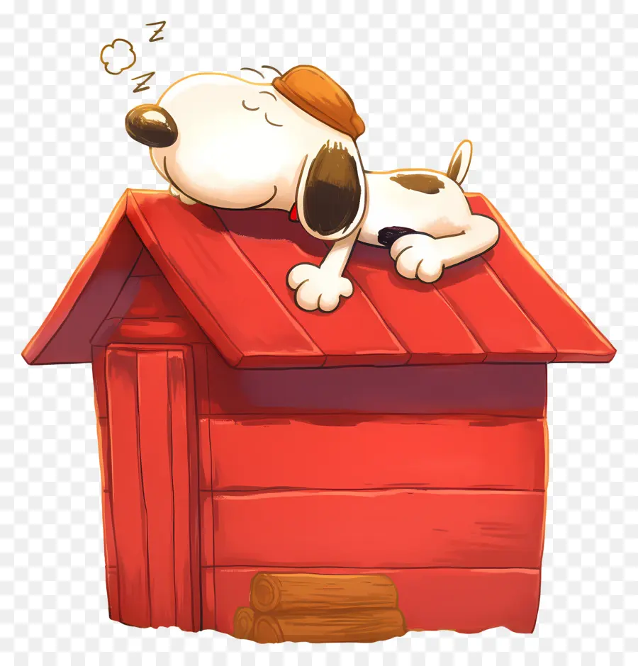 Snoopy Dort，Chien Endormi PNG