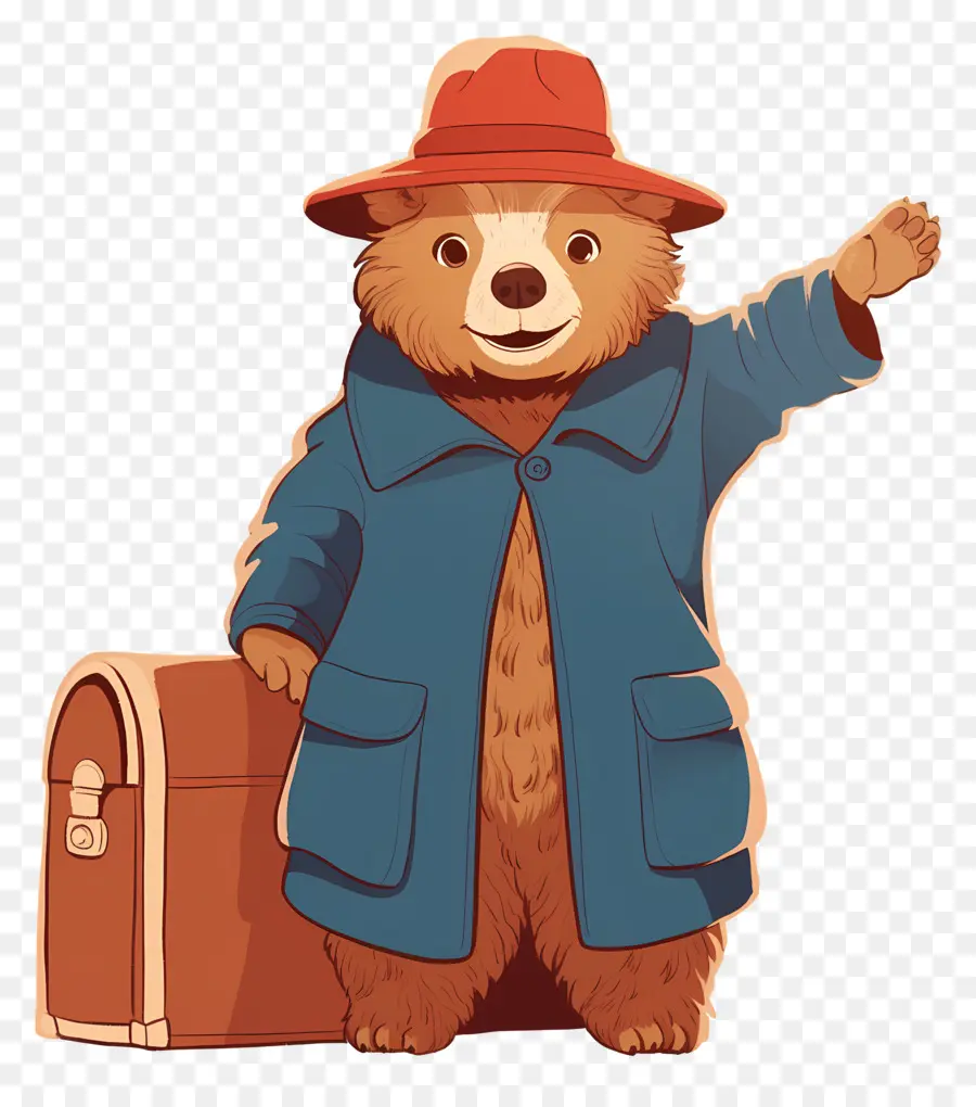 Paddington，Ours De Dessin Animé PNG