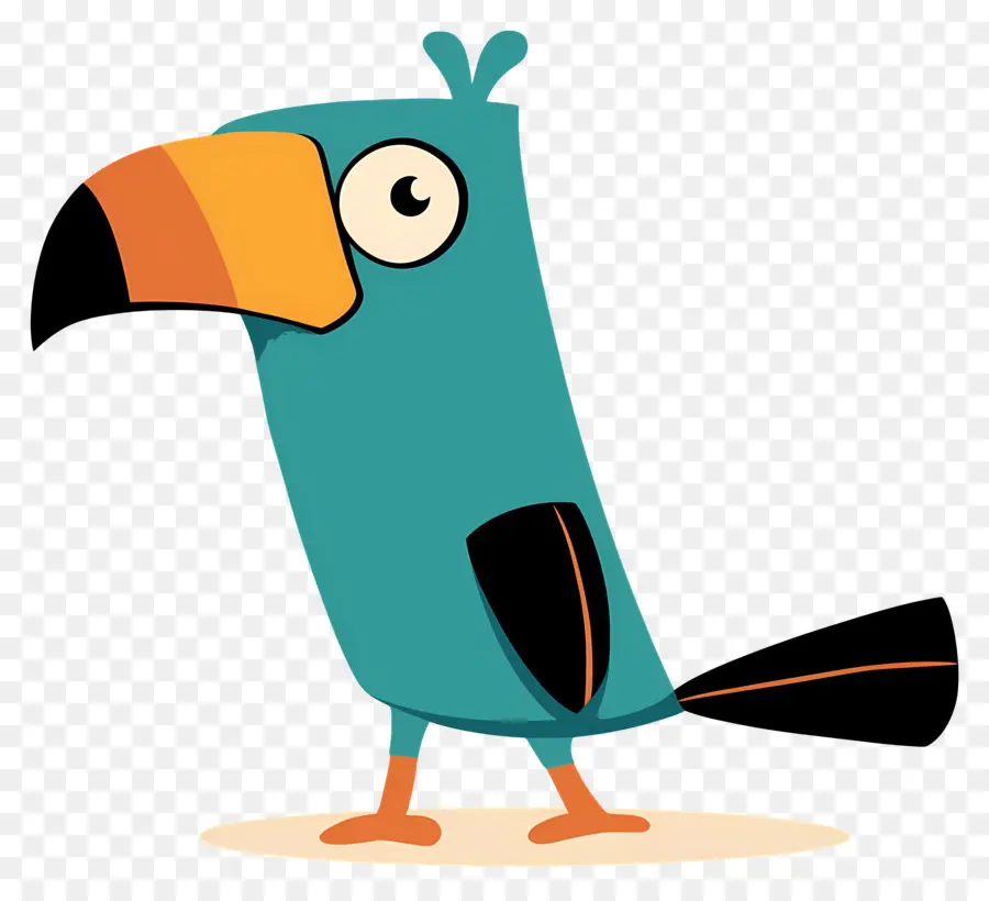 Toucan De Dessin Animé，Toucan Bleu PNG