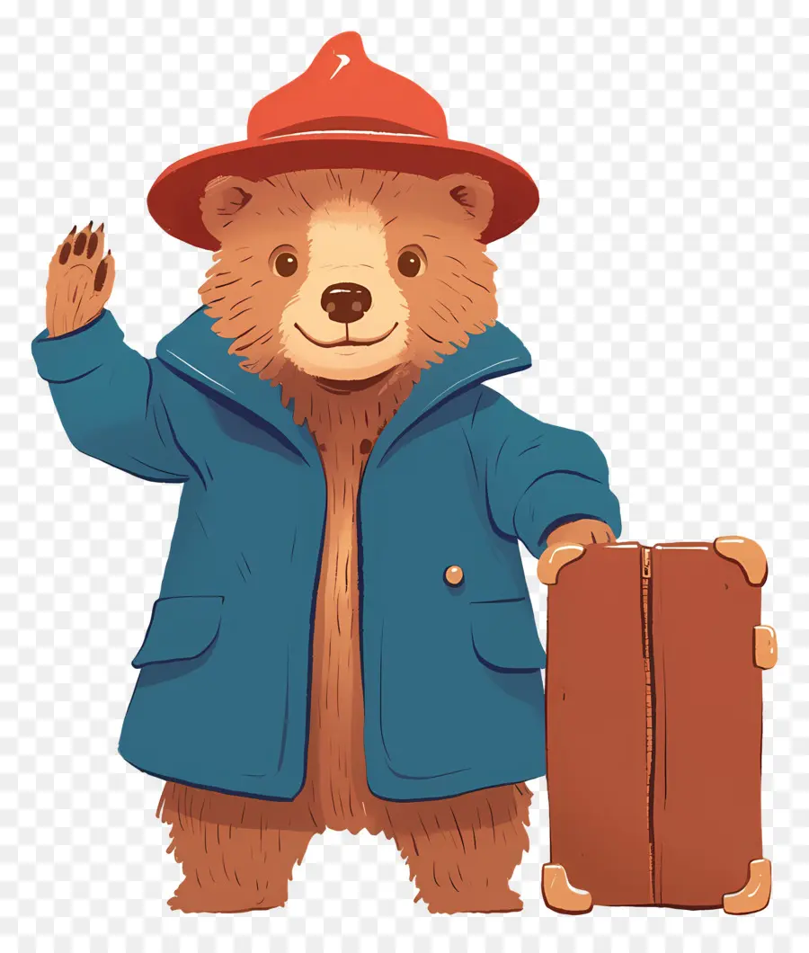 Paddington，Ours De Dessin Animé PNG