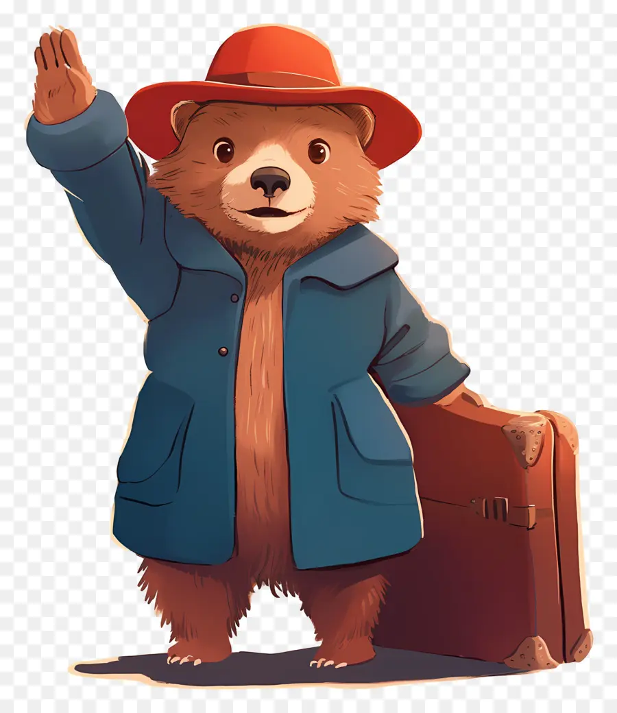 Paddington，Ours De Dessin Animé PNG