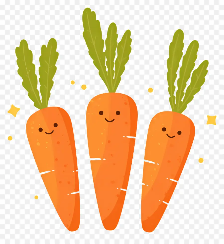 Carottes，Carottes Mignonnes PNG