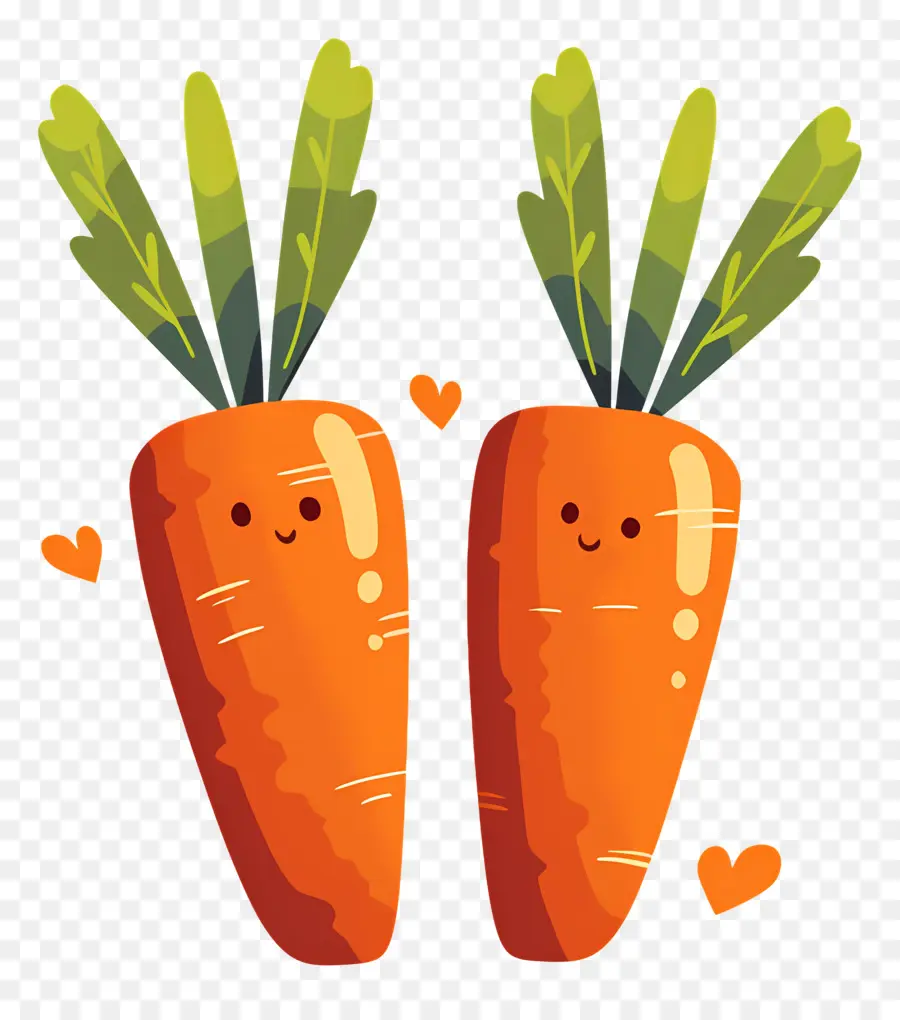 Carottes，Carottes Mignonnes PNG