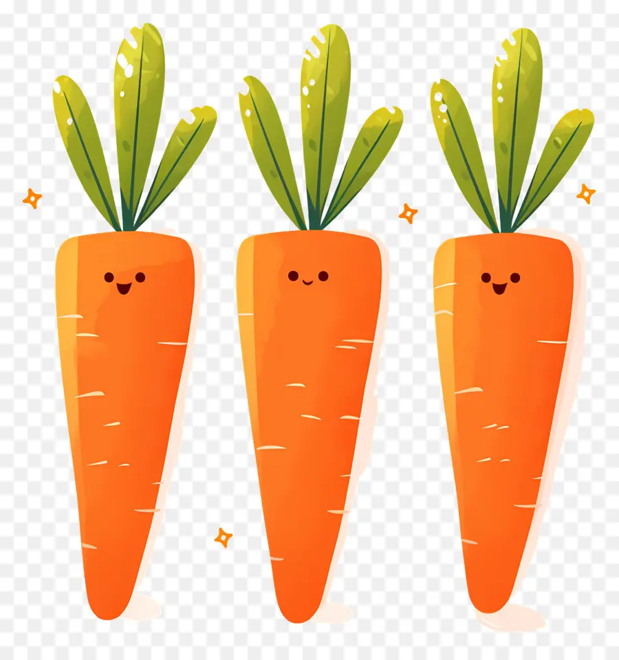 Carottes，Carottes Mignonnes PNG