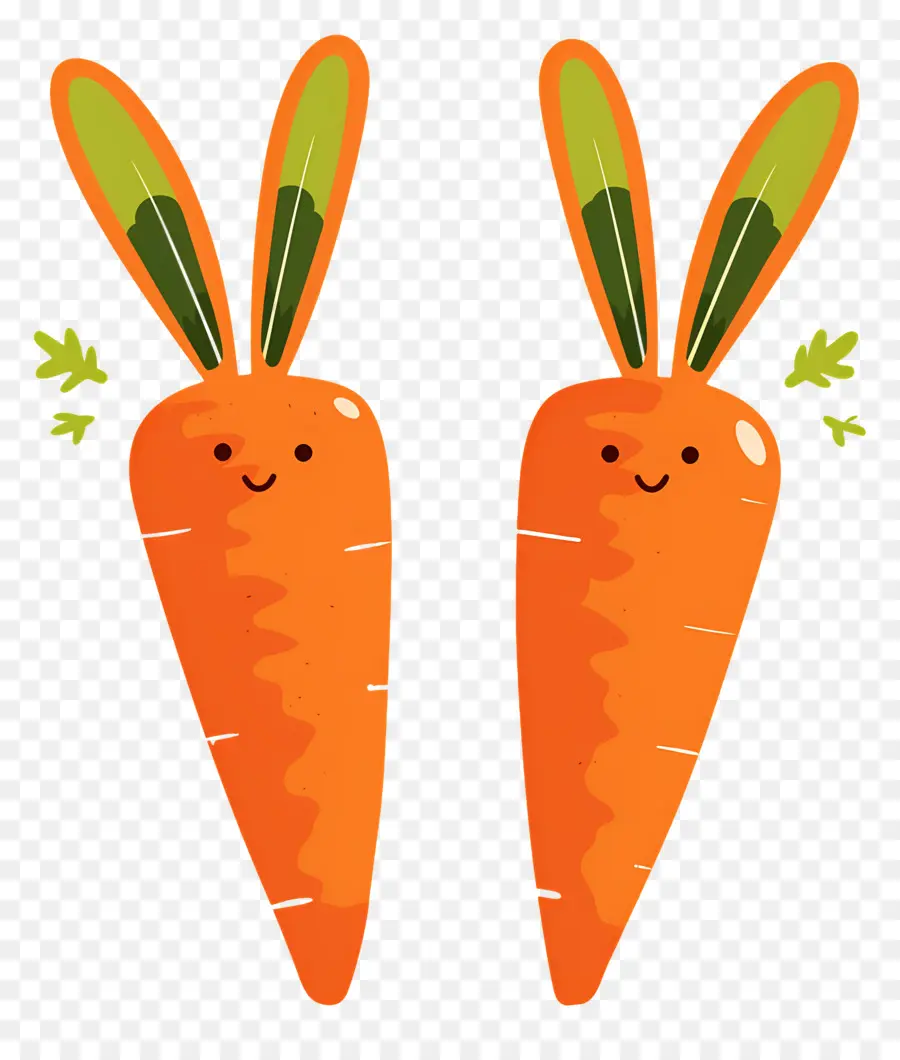 Carottes，Heureux PNG