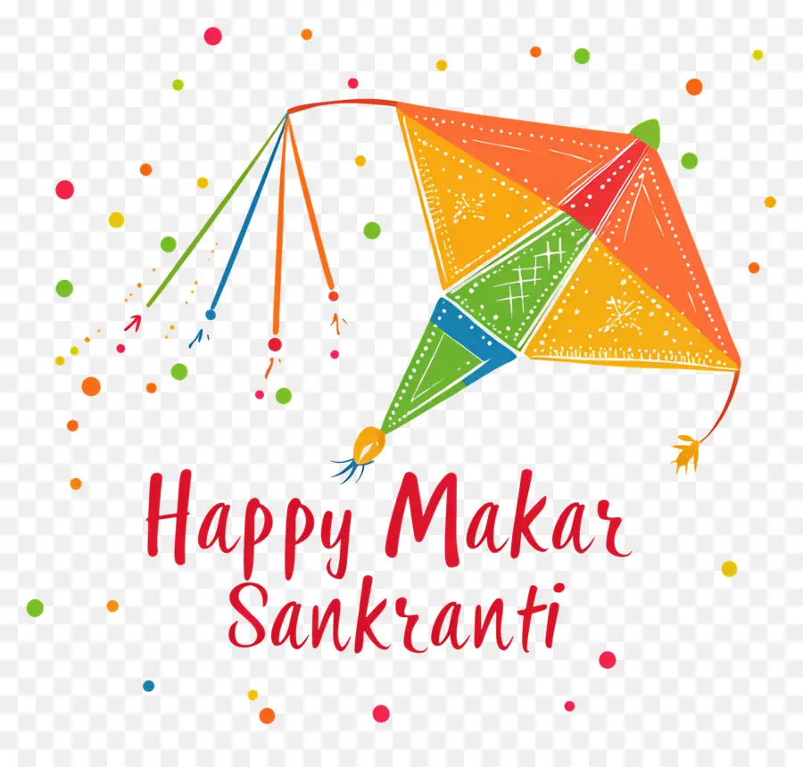 Joyeux Makara Sankranti，Cerf Volant PNG