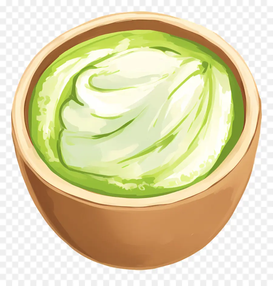 Thé Au Lait Matcha，Matcha Vert PNG