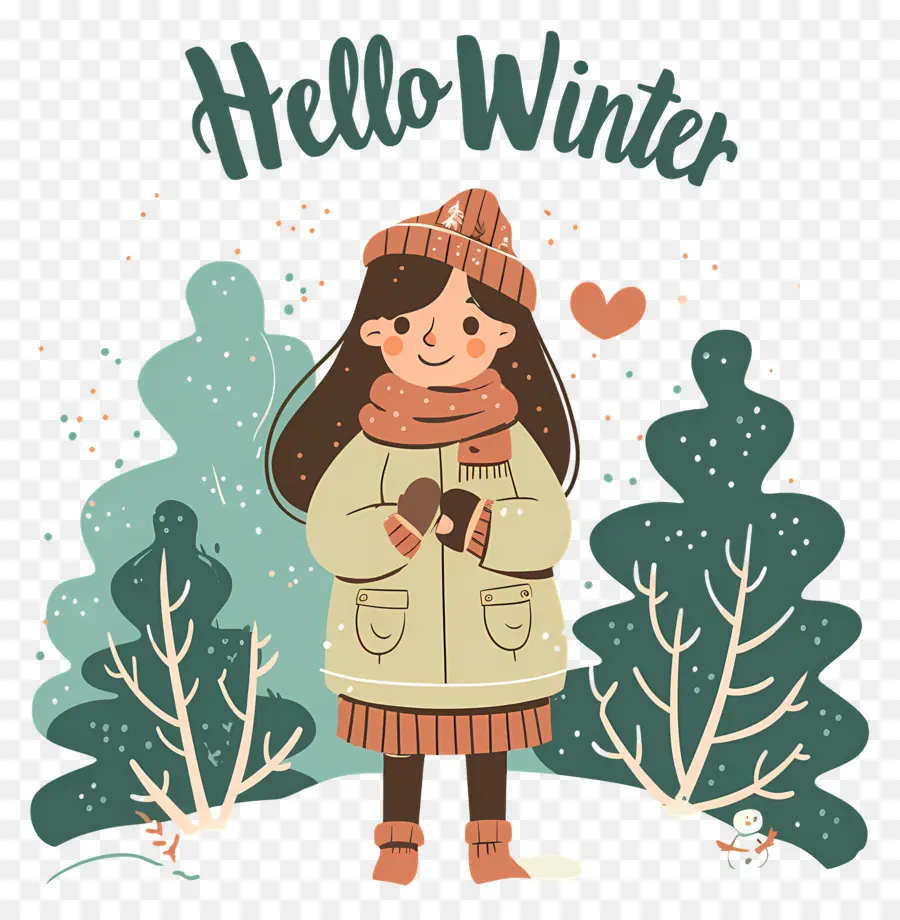 Bonjour L'hiver，Hiver PNG