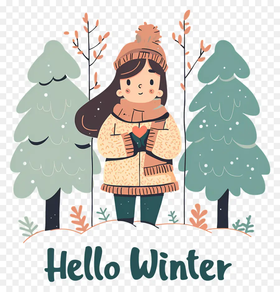 Bonjour L'hiver，Hiver PNG