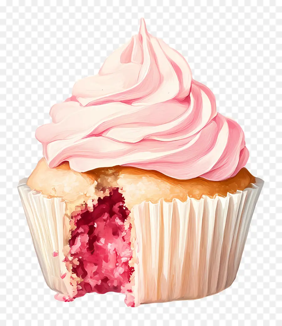 Petit Gâteau，Cupcake à La Cerise PNG